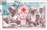 Sellos de Africa - Benin -  Cruz Roja