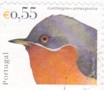 Stamps Portugal -  ave- toutinegra.carrasqueira