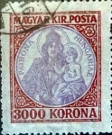 Stamps Hungary -  Intercambio jxi 0,35 usd 3000 korona 1921