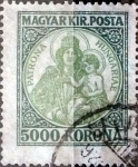 Sellos del Mundo : Europa : Hungra : Intercambio 0,35 usd 5000 korona 1921
