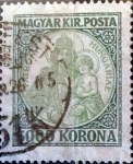 Sellos de Europa - Hungr�a -  Intercambio 0,35 usd 5000 korona 1921