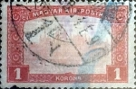 Sellos de Europa - Hungr�a -  Intercambio 0,20 usd 1 korona 1916