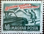 Stamps Hungary -  Intercambio 0,20 usd 40 f.1973