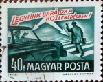 Stamps Hungary -  Intercambio 0,20 usd 40 f.1973