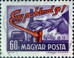 Stamps Hungary -  Intercambio 0,20 usd 60 f.1973