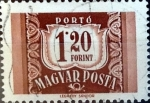 Sellos de Europa - Hungra -  Intercambio 0,20 usd 1,20 ft.1958