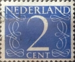 Sellos de Europa - Holanda -  Intercambio 0,20 usd 2 cents. 1946