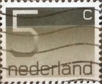 Sellos de Europa - Holanda -  Intercambio 0,20 usd 5 cents. 1976