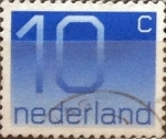 Stamps Netherlands -  Intercambio 0,20 usd 10 cents. 1976