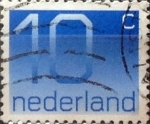 Sellos de Europa - Holanda -  Intercambio 0,20 usd 10 cents. 1976