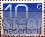 Sellos de Europa - Holanda -  Intercambio 0,20 usd 10 cents. 1976