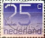 Stamps Netherlands -  Intercambio 0,20 usd 25 cents. 1976