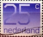 Stamps Netherlands -  Intercambio 0,20 usd 25 cents. 1976