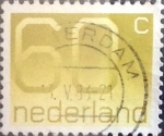 Stamps Netherlands -  Intercambio 0,20 usd 60 cents. 1981