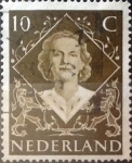 Stamps : Europe : Netherlands :  Intercambio 0,20 usd 10 cents. 1948