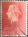 Stamps Netherlands -  Intercambio 0,20 usd 1 gulden 1954