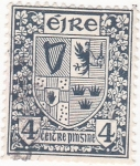 Stamps Ireland -  escudo celta