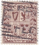 Stamps Ireland -  escudo celta