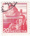 Stamps Switzerland -  lago suizo