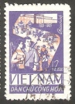 Stamps Vietnam -  479 - Plan quinquenal, estudiantes