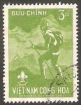 Stamps Vietnam -  126 - Boy Scout nacional en Trangbom