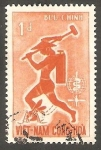 Stamps Vietnam -  189 - Erradicación del paludismo