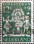 Sellos de Europa - Holanda -  Intercambio 0,20 usd 12 + 9 cents. 1961