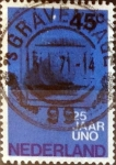 Stamps Netherlands -  Intercambio 0,50 usd 45 cents. 1970