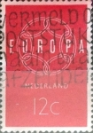 Stamps Netherlands -  Intercambio 0,20 usd 12 cents. 1959