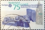 Stamps Netherlands -  Intercambio crxf 0,35 usd 75 cents. 1990