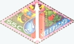 Stamps Netherlands -  Intercambio 0,20 usd 55 cents. 1993