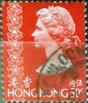 Stamps Hong Kong -  Intercambio nfb 0,20 usd 50 cents. 1973