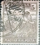 Stamps Hungary -  Intercambio 0,20 usd 5 korona  1922