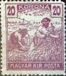 Sellos de Europa - Hungr�a -  Intercambio 0,20 usd 20 korona 1923