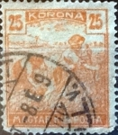Stamps Hungary -  Intercambio 0,20 usd 25 korona  1923