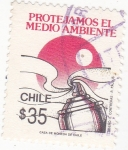 Stamps Chile -  protejamos el medio ambiente
