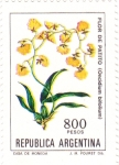Stamps Argentina -  flora- flor del patito