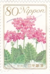 Stamps Japan -  flora-