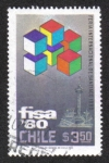Stamps Chile -  Feria Internacional de Santiago