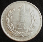 monedas de Europa - Polonia -  1975 (Reverso)