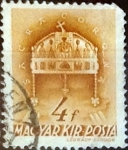 Stamps Hungary -  Intercambio 0,20 usd 4 filler 1939