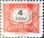 Stamps : Europe : Hungary :   4 filler 1965