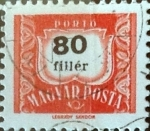 Stamps Hungary -  80 filler 1965