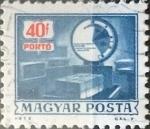 Stamps Hungary -  Intercambio 0,20 usd 40 filler 1973