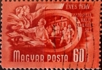 Sellos de Europa - Hungr�a -  Intercambio 0,20 usd 60 filler 1950