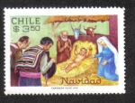 Stamps Chile -  Navidad