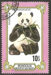 Sellos de Asia - Mongolia -  Panda