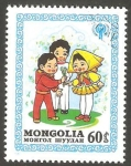 Sellos de Asia - Mongolia -  1092  - año internacional del niño