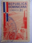 Stamps : America : Dominican_Republic :  Economía.
