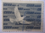 Stamps Cuba -  Paloma Blanca Mensajera